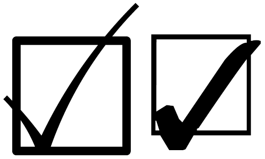 symbols - Creating Boxed Check Mark - TeX - LaTeX Stack Exchange