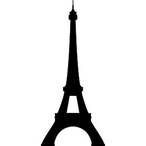 Passion Stickers - Monuments Decals - Eiffel Tower form Paris France