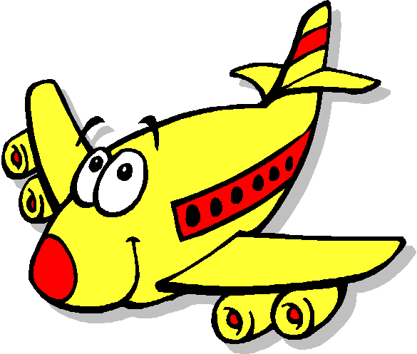 airplane animated clip art free - photo #21