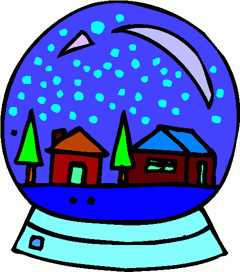 christmas snow globe clipart free - photo #16