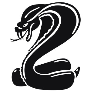 Cobra Snake Decal Sticker