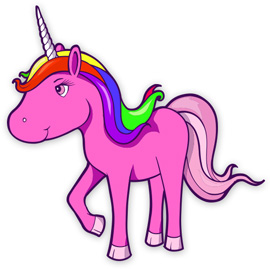 Pictures Of Pink Unicorns - ClipArt Best