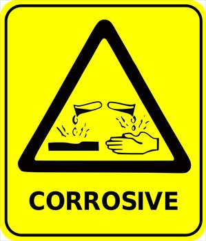 Free safety-sign-corrosive Clipart - Free Clipart Graphics, Images ...