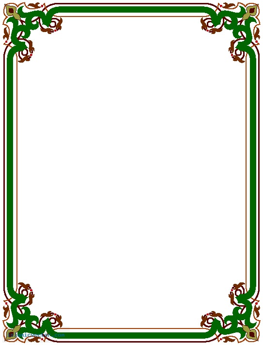 Simple Page Border Designs And Frames