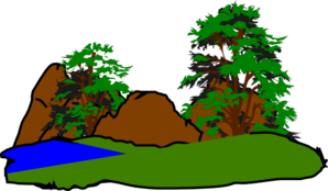 Green Forest clip art - vector clip art online, royalty free ...