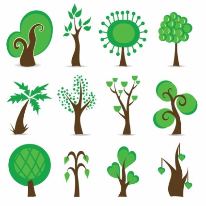 Tree Symbols Vector Graphic Vector misc - Free vector for free ...