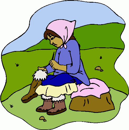 woman_sewing clipart - woman_sewing clip art