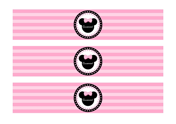 FREE PINK Minnie Mouse Birthday Party Printables From Printabelle 