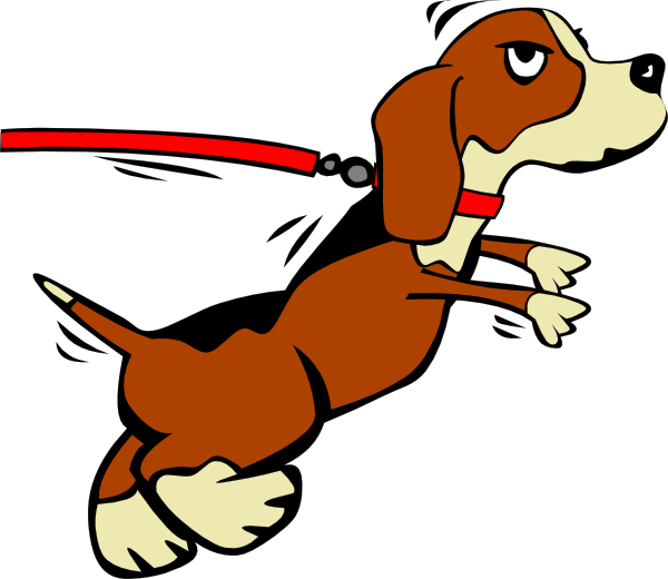 clipart dog running - photo #46