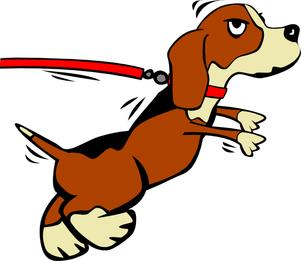 free clipart dog walker - photo #16