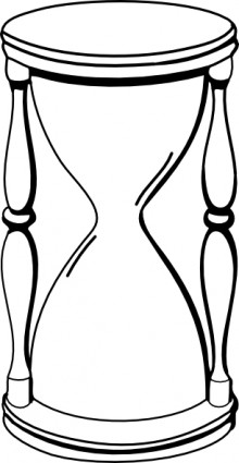 Hourglass clip art Vector clip art - Free vector for free download