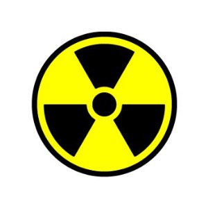 Amazon.com: Radiation Nuclear Symbol - Window Bumper Sticker ...