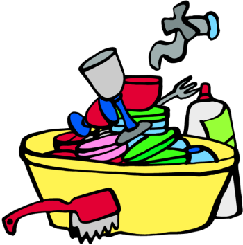 Dirty Dishes Clipart