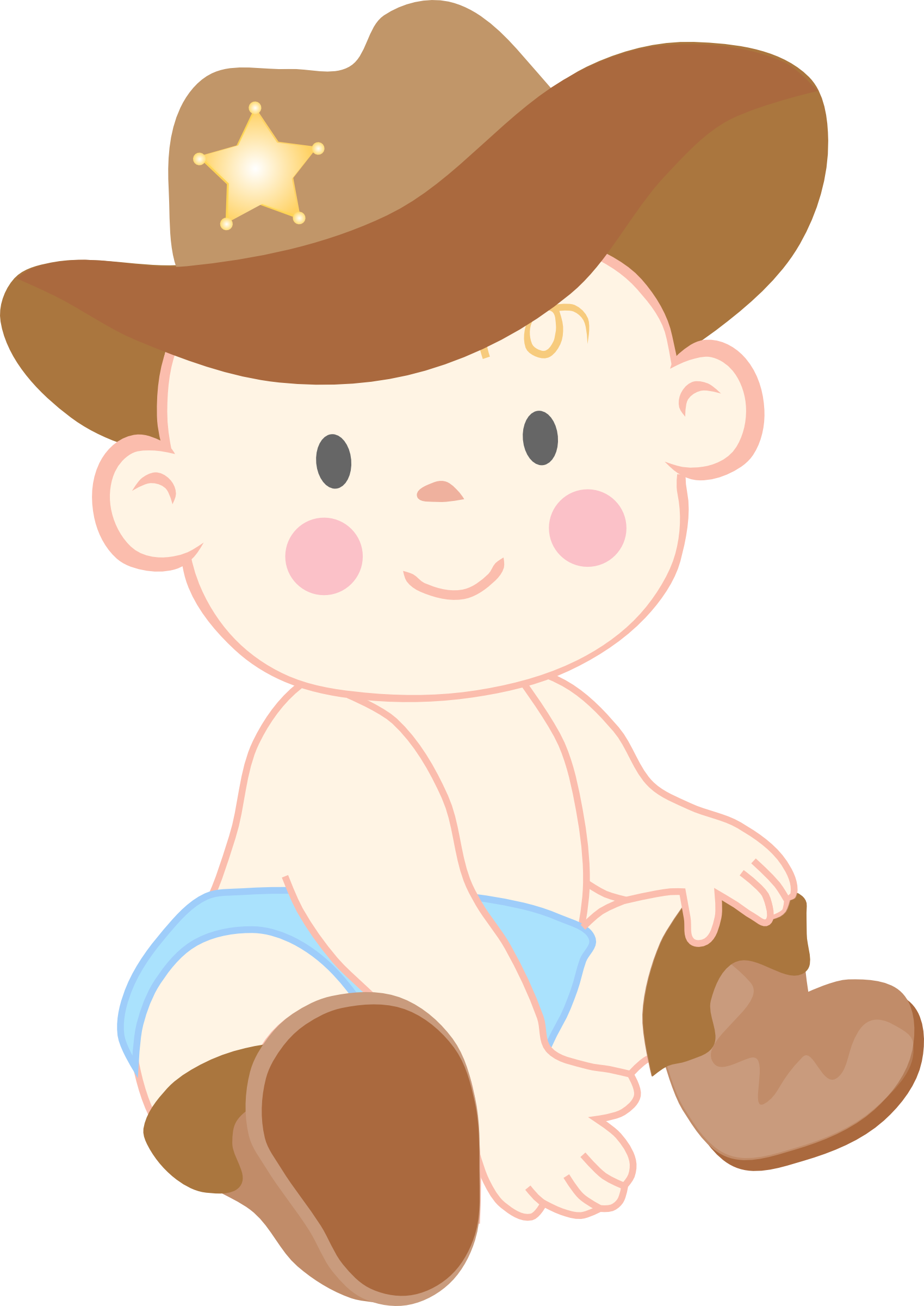 baby western clip art - photo #3