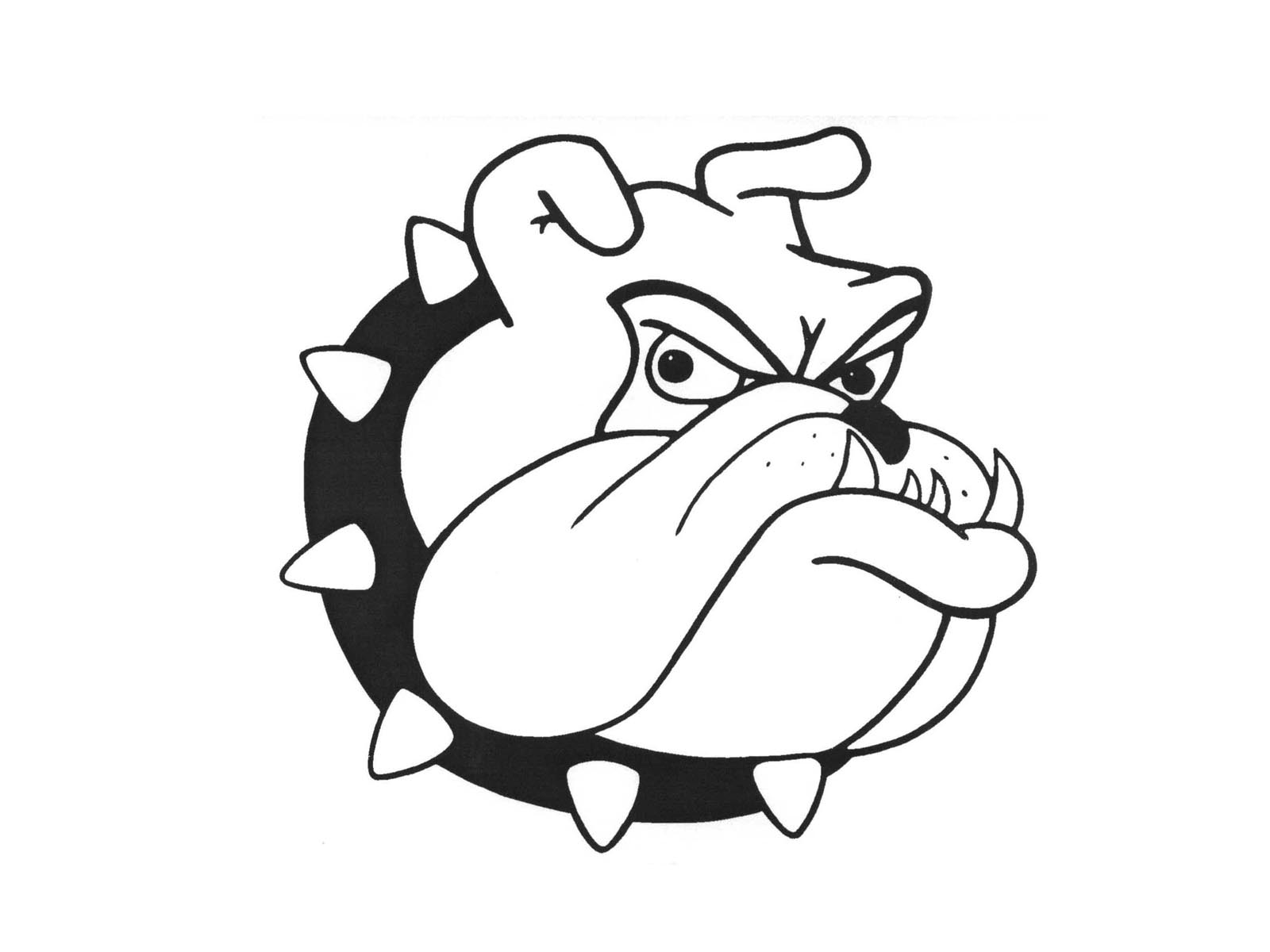 Bulldog Cartoon Clip Art