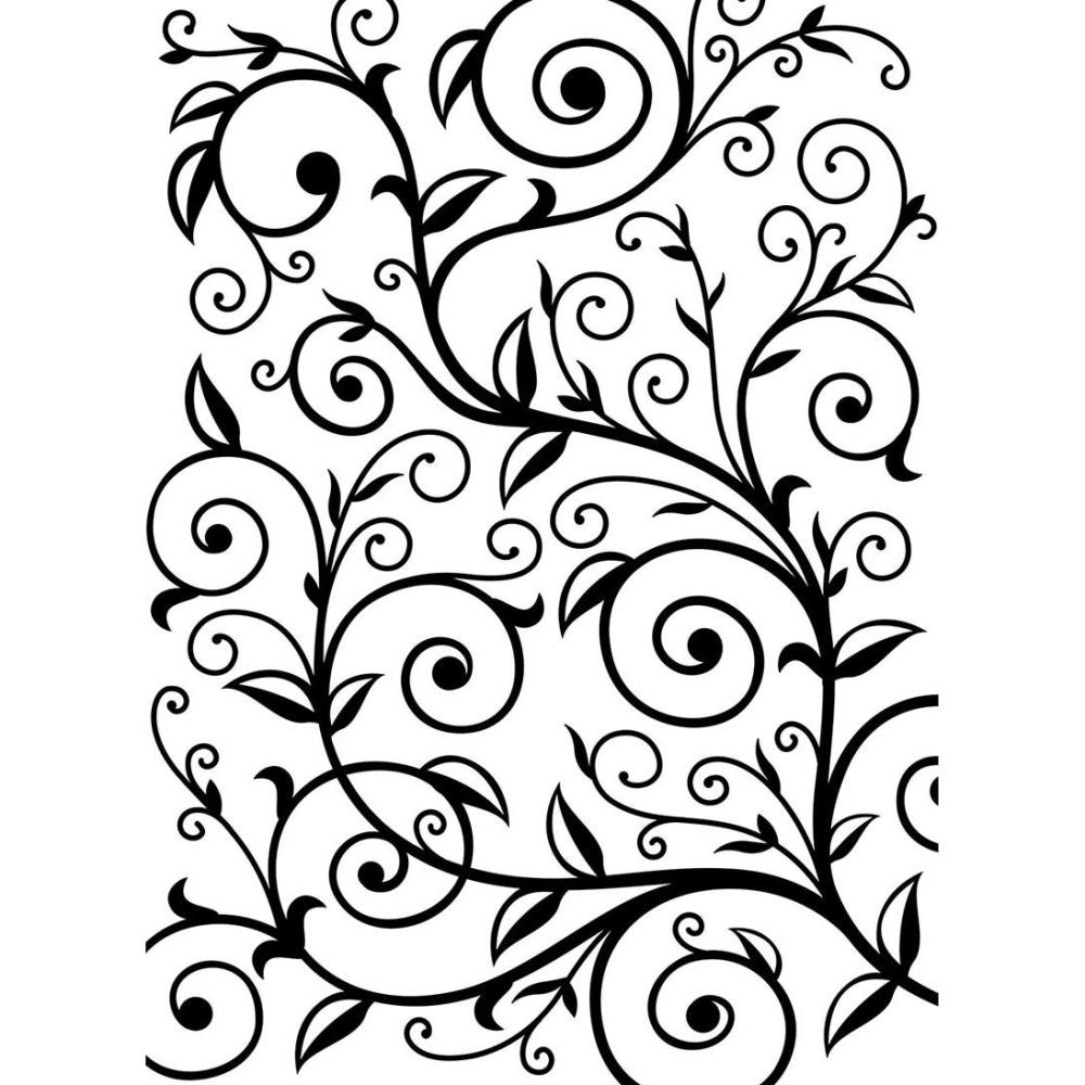 EMBOSSING FOLDER - VINE PATTERN