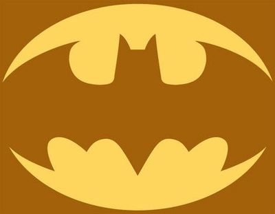 Batman Logo Stencil