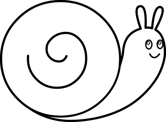Picture Snail Black And White Clipart - ClipArt Best