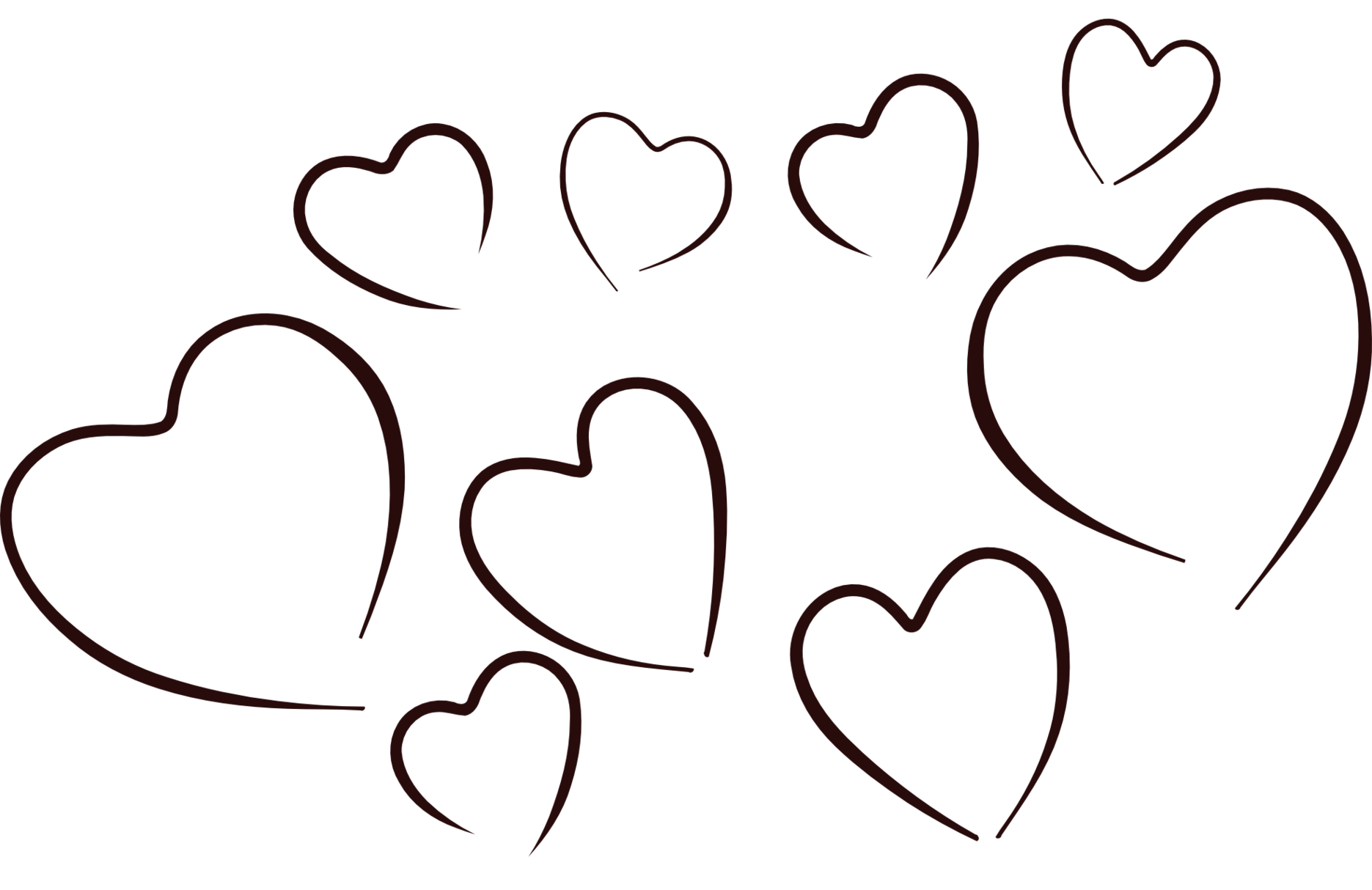 Line Of Hearts Clip Art Clipart - Free to use Clip Art Resource