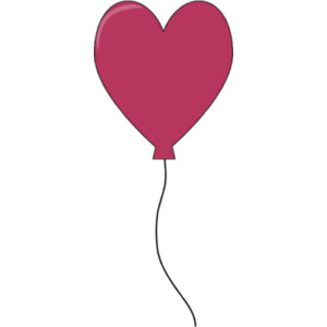 Heart Balloon Clip Art - Polyvore
