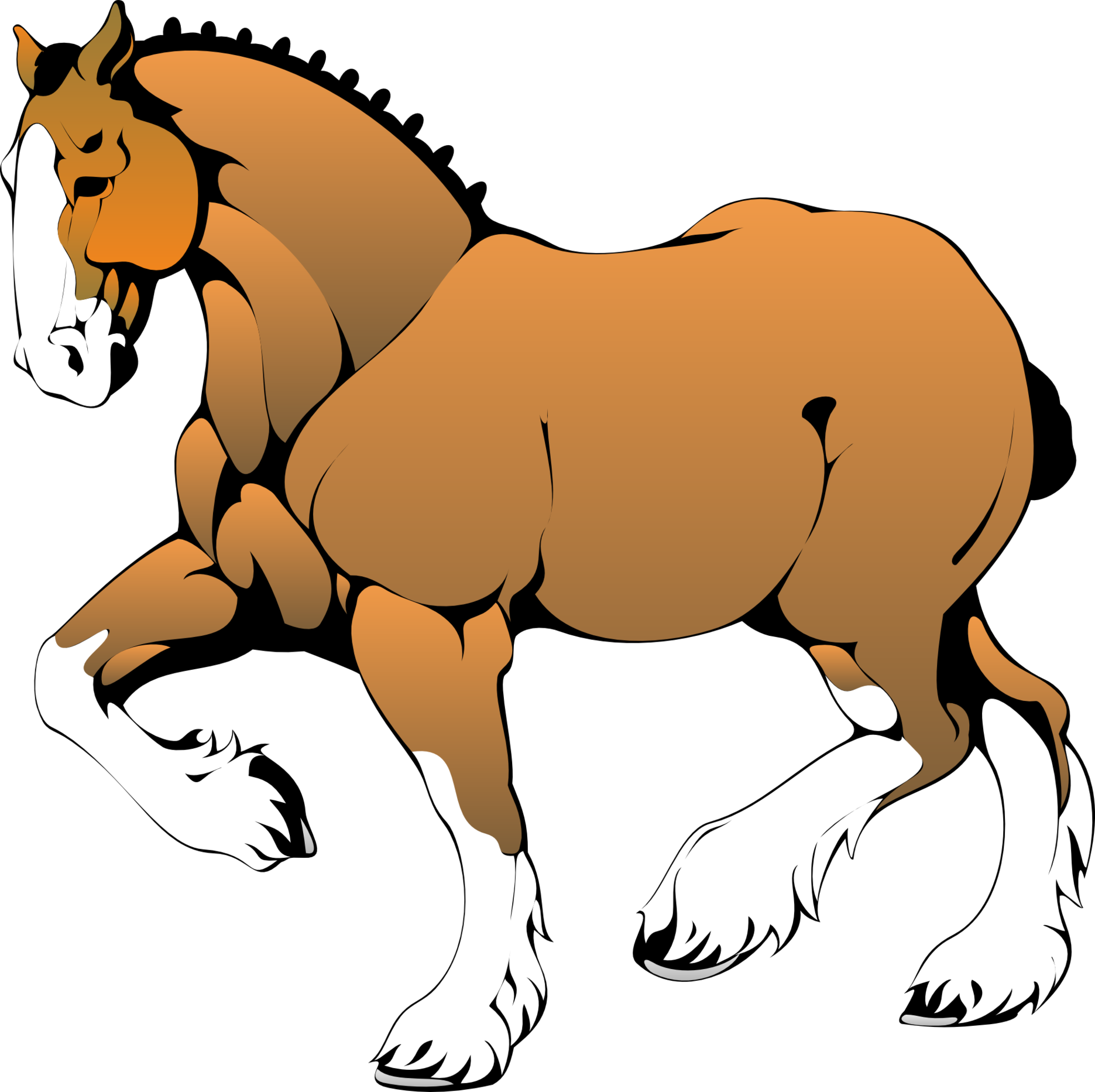 animated horse clipart - photo #19