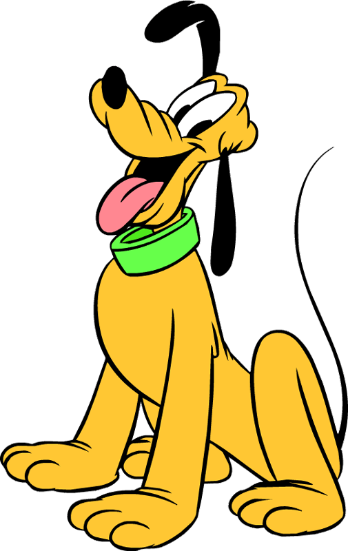 Pluto dog clipart