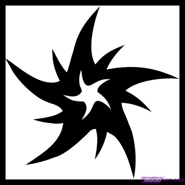 443 views Draw Tribal Star, Step Step, Tribal Art, Pop Culture, FREE ...