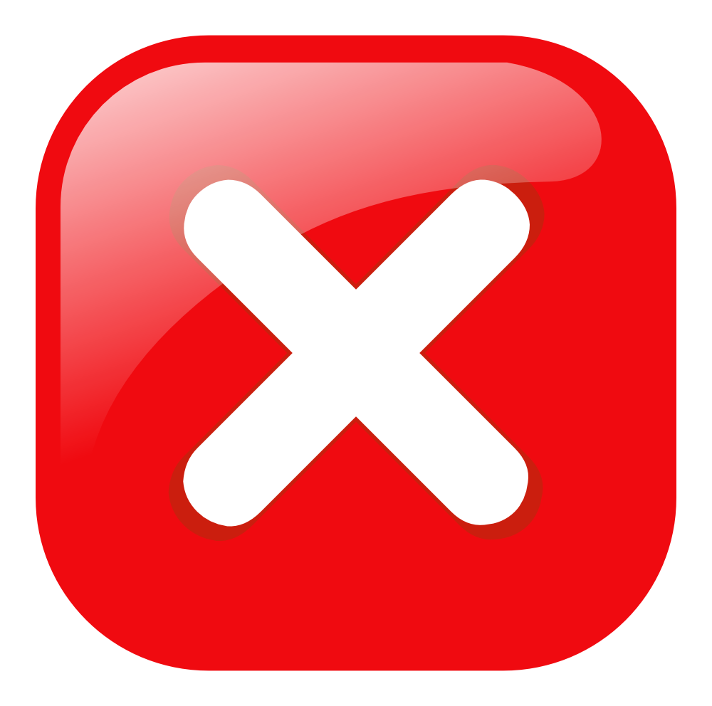 Caution Icon Png Red Square Error Warning Icon