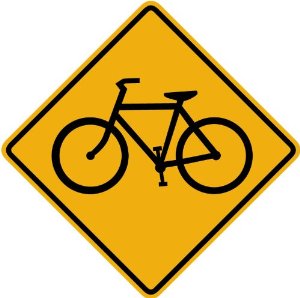 Amazon.com - Street & Traffic Sign Wall Decals - Bicycle Symbol ...