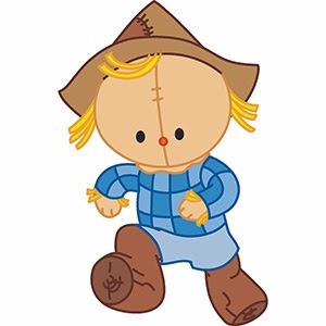 Gallery For > Cute Girl Scarecrow Clipart