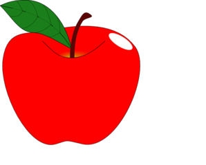 Apple Clipart Red