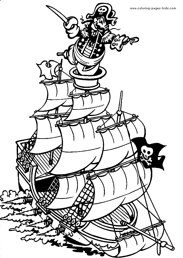 Pirate Ship Coloring Page Pirate Ship Coloring Pages Eldamian