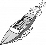 royalty-free-speed-boat-clip- ...