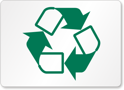 recycling signs to print - recycling symbols to print