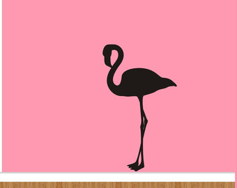 flamingo silhouette