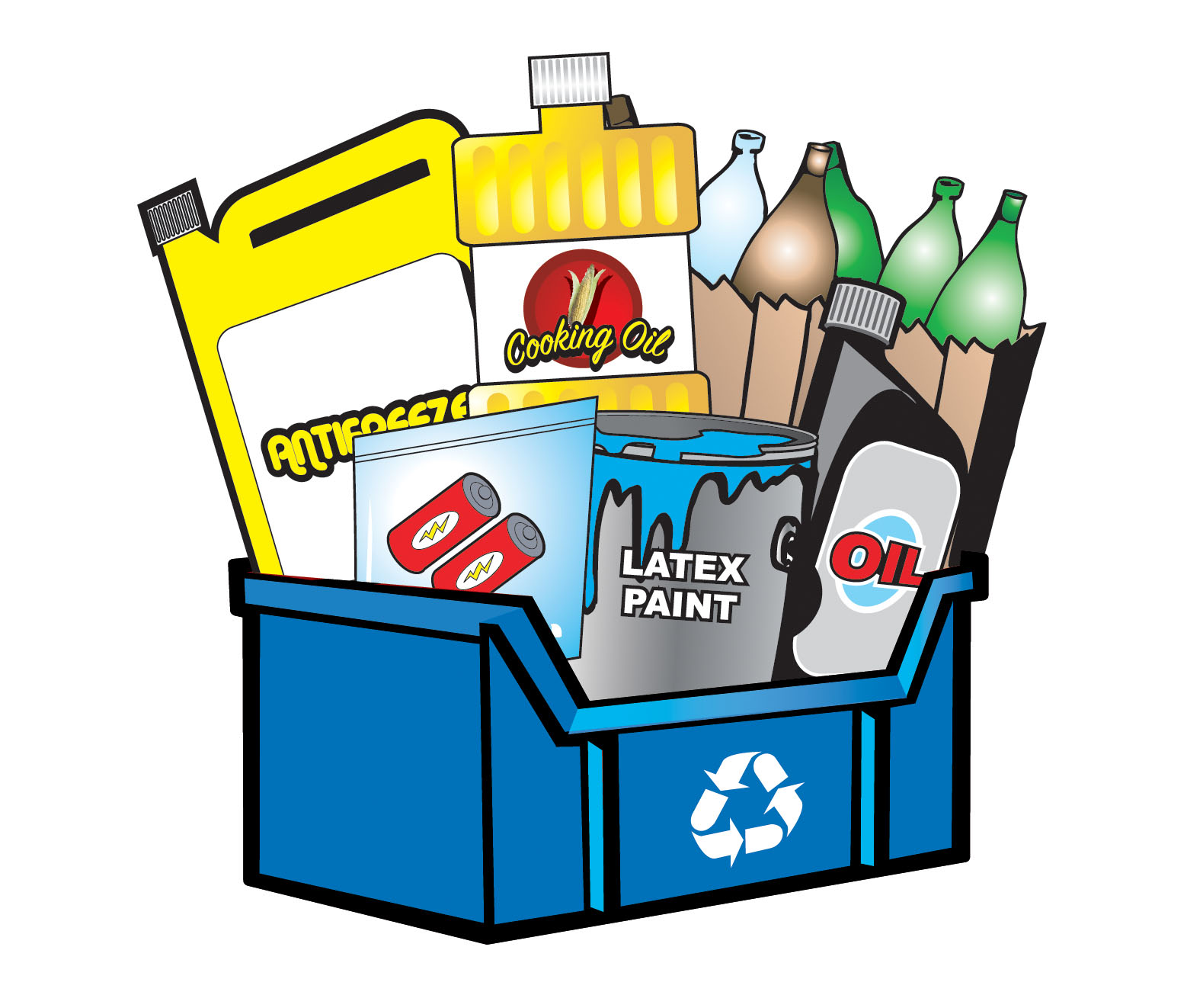 Marion County Oregon Recycling Bins & Rollcarts Image Gallery