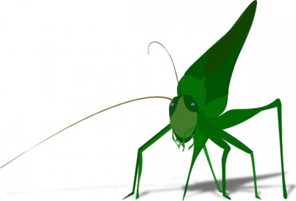 Grasshopper clip art Vector clip art - Free vector for free download