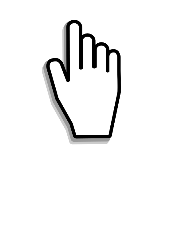 Clipart - hand