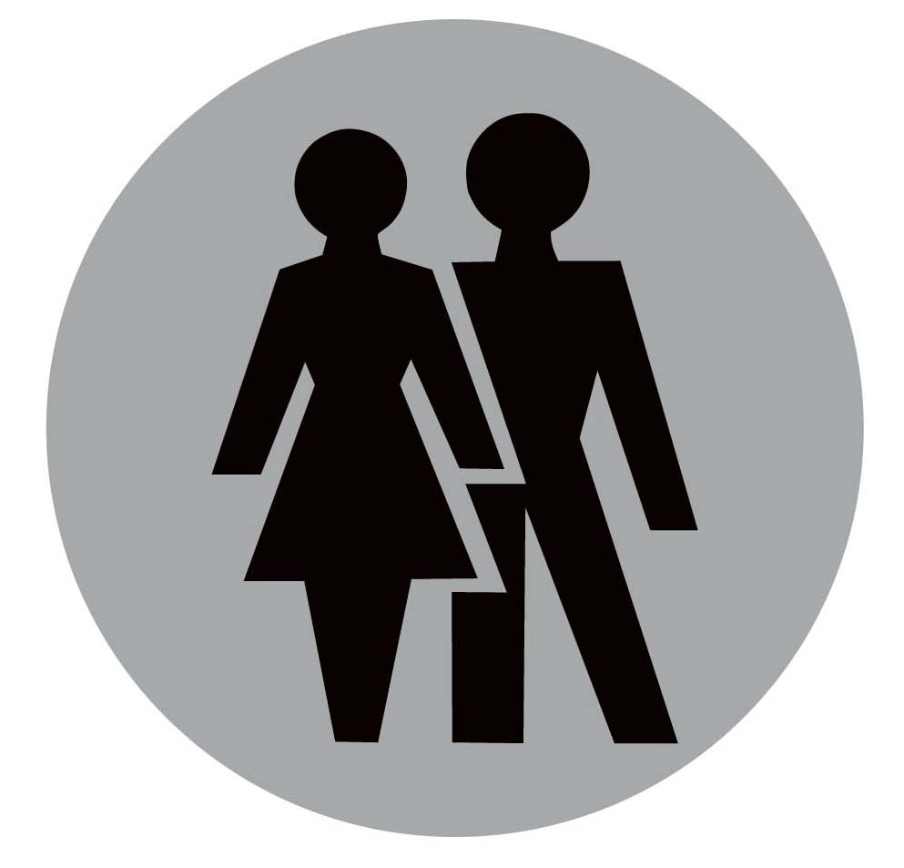 ARC.63 - Male/Female Toilets [ARC.63] - £7.95 : Customised Signs ...