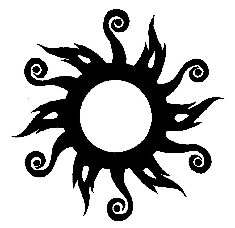 Tribal Sun Designs for Tattoo | Tattoo Hunter