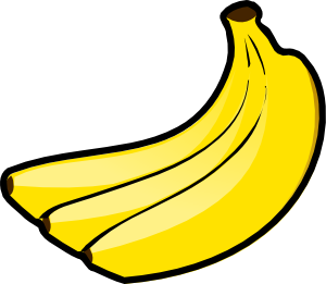 Peel Open Free Banana Clip Art