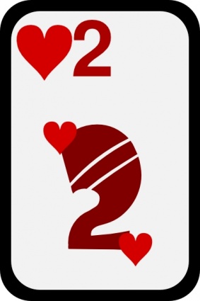 Download Two Of Hearts clip art Vector Free