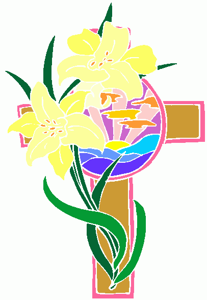 easter lily border clipart free - photo #16