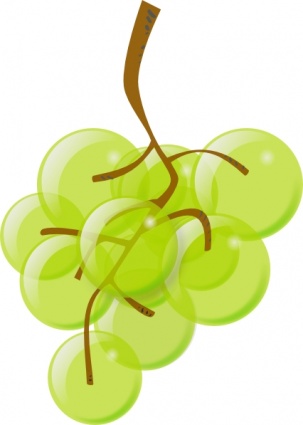 Green Grapes clip art - Download free Other vectors
