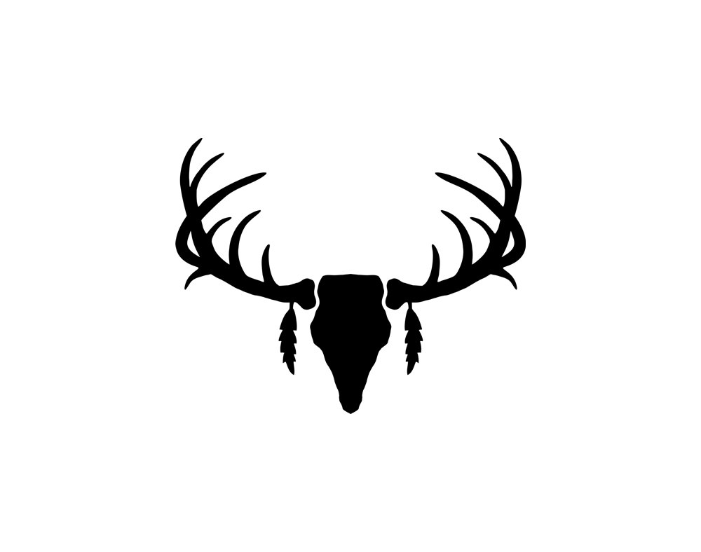 Deer Head Silhouette Clip Art
