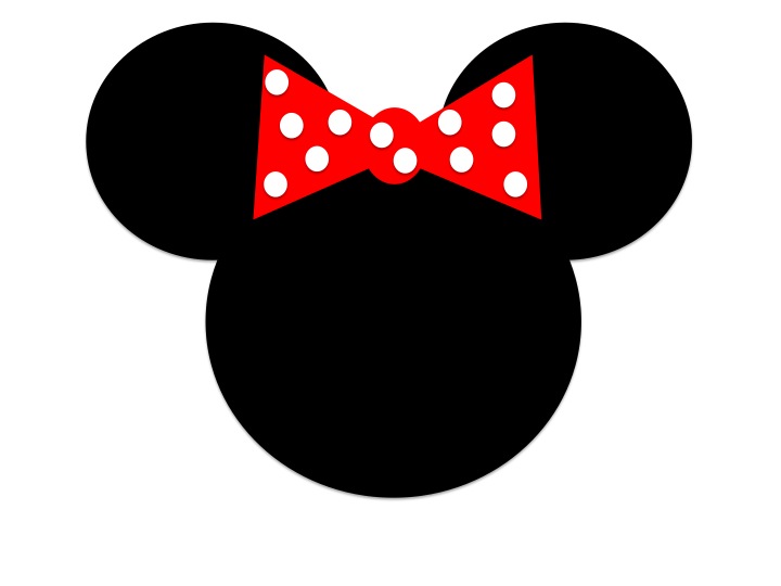 Minnie mouse logo clip art