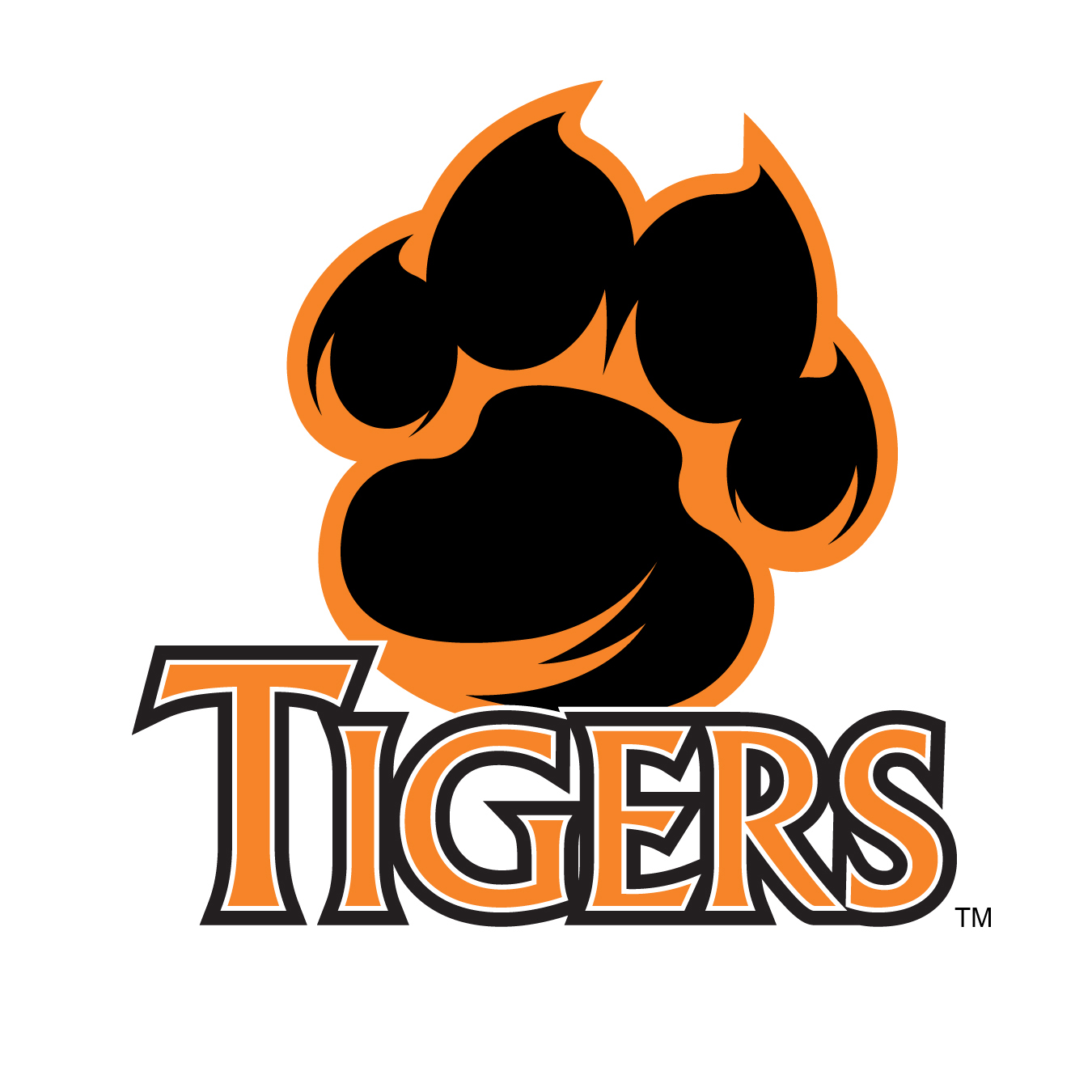 Tiger Paw Outline | Free Download Clip Art | Free Clip Art | on ...