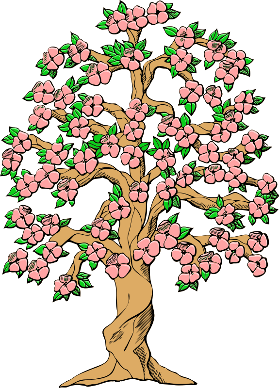 Clip Art Spring Trees In Bloom Clipart - ClipArt Best - ClipArt Best