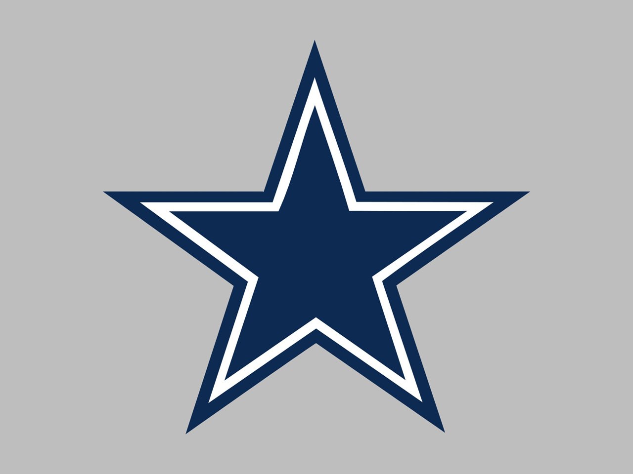 Dallas cowboy logo clipart