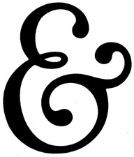 Ampersand cliparts